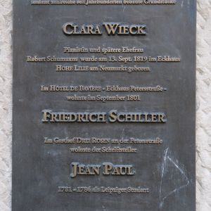 Standort Geburtshaus Clara-Wieck